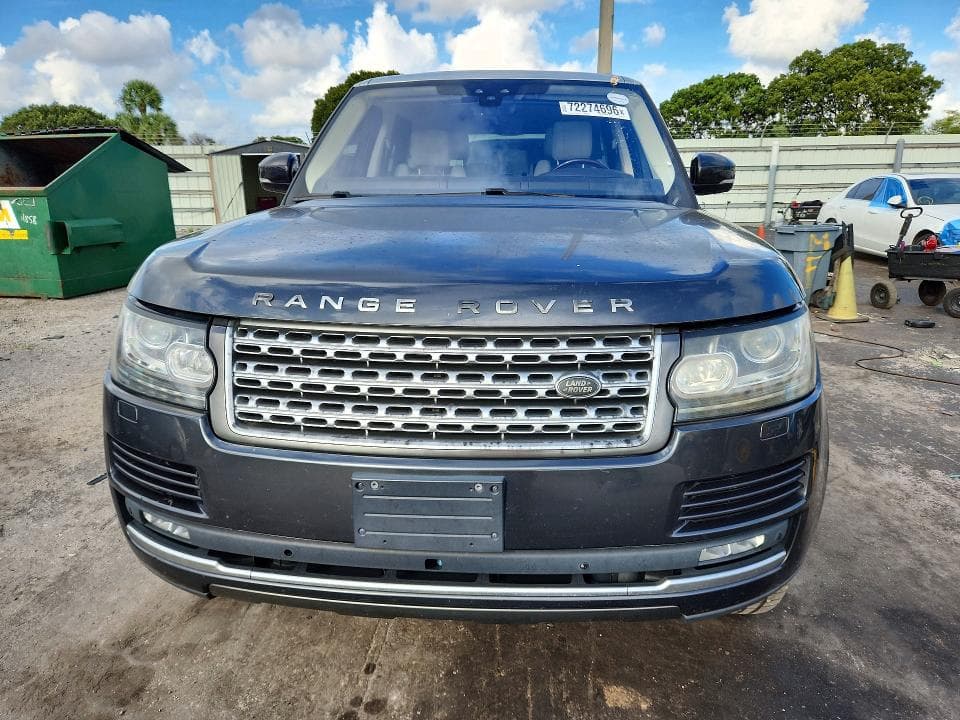 2017 LAND ROVER RANGE ROVER HSE 5