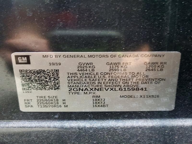 2020 CHEVROLET EQUINOX PREMIER 13