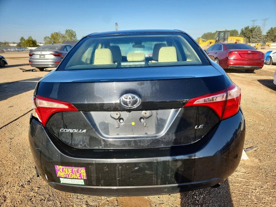 2018 TOYOTA COROLLA LE 6