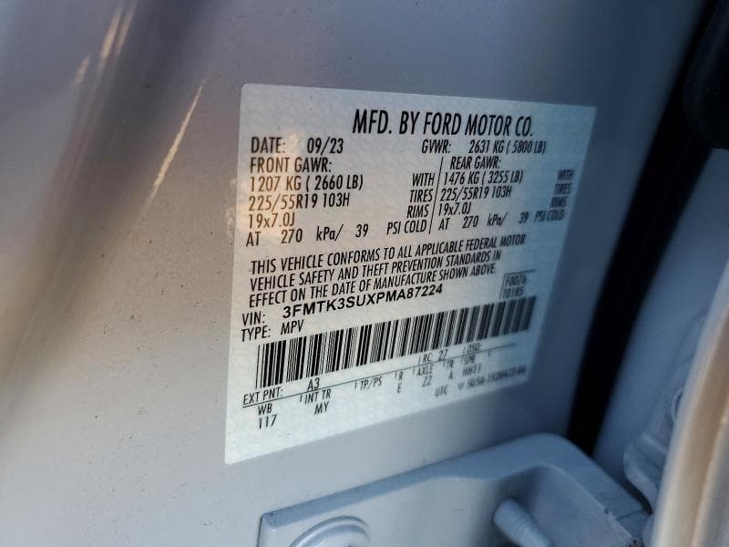 2023 FORD MUSTANG MACH-E PREMIUM 12