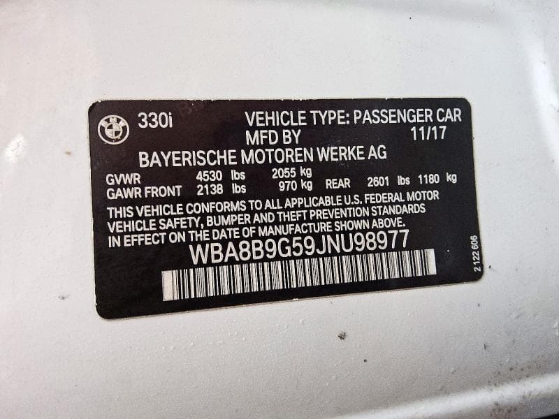 2018 BMW 330 I 13