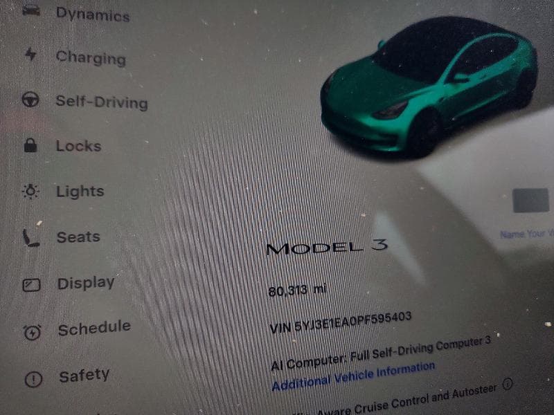 2023 TESLA MODEL 3 9
