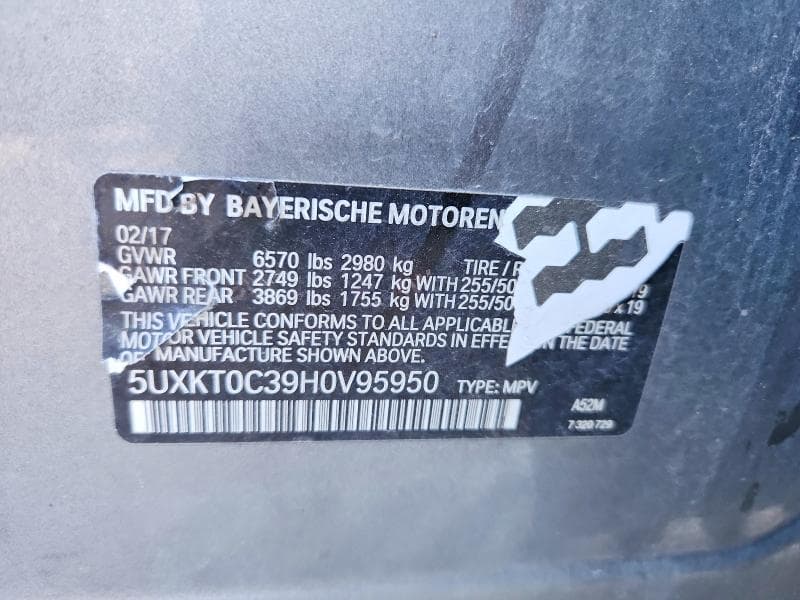 2017 BMW X5 XDR40E 13