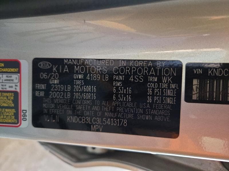 2020 KIA NIRO LXS 13