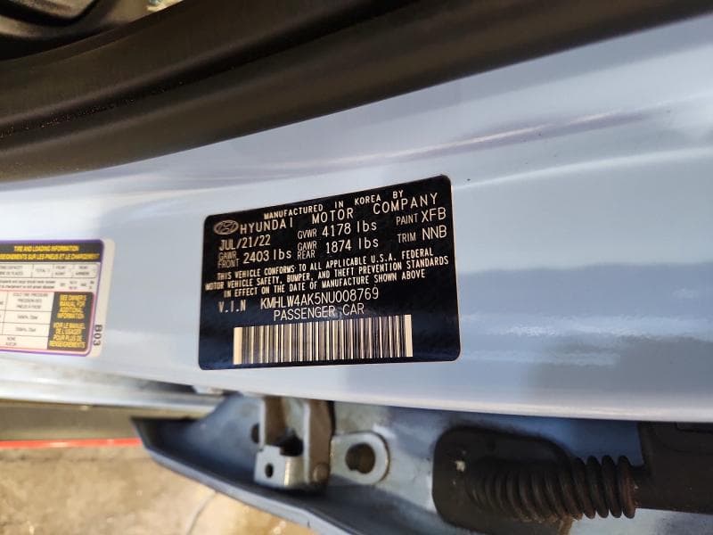 2022 HYUNDAI ELANTRA N BASE 12