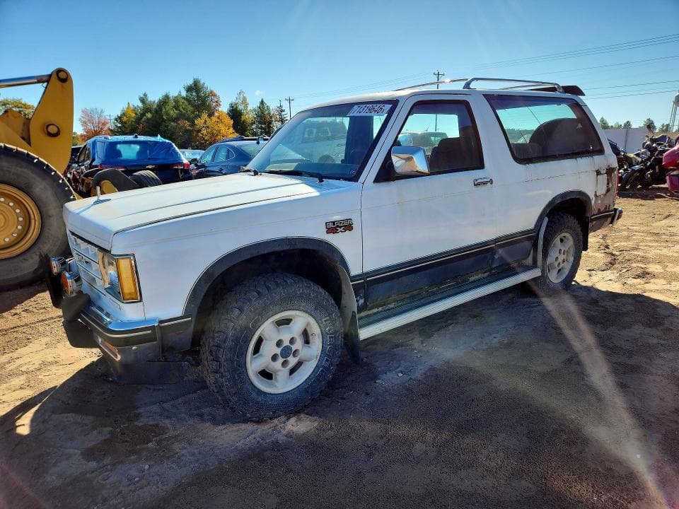1984 CHEVROLET BLAZER S10