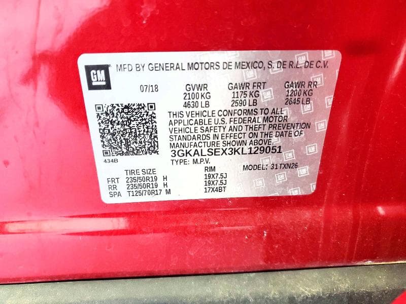 2019 GMC TERRAIN DENALI 13