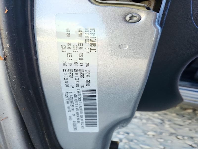 2017 DODGE GRAND CARAVAN GT 13