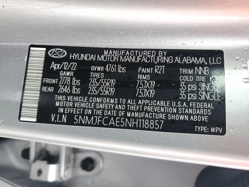 2022 HYUNDAI TUCSON SEL 13