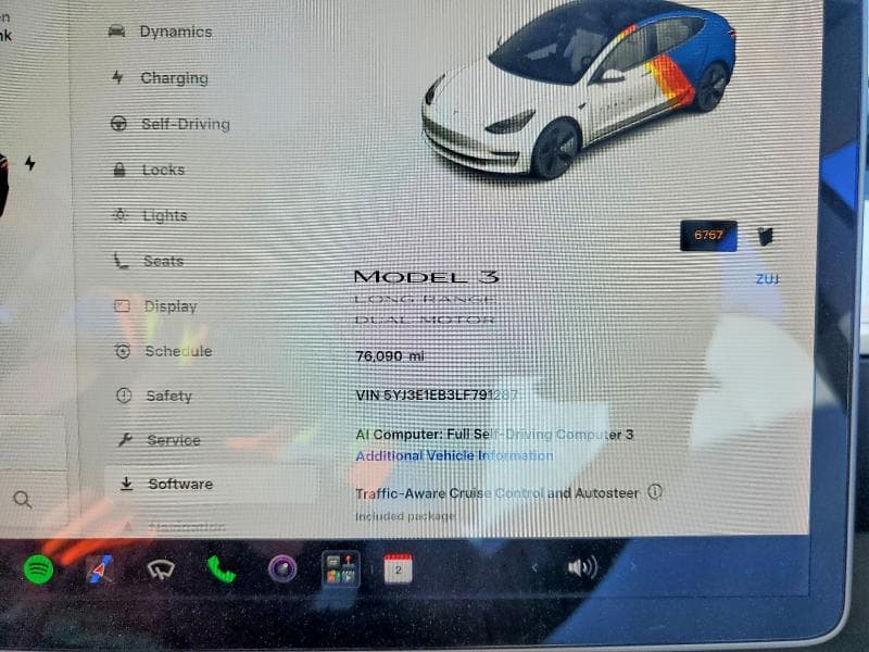 2020 TESLA MODEL 3 9