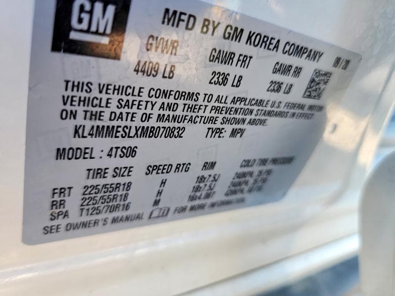 2021 BUICK ENCORE GX SELECT 14