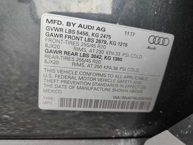 2018 AUDI Q5 PREMIUM PLUS 13