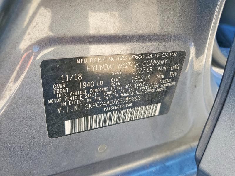 2019 HYUNDAI ACCENT SE 12