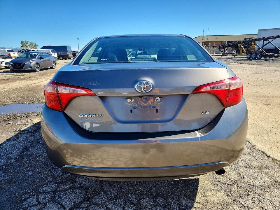 2018 TOYOTA COROLLA LE 6