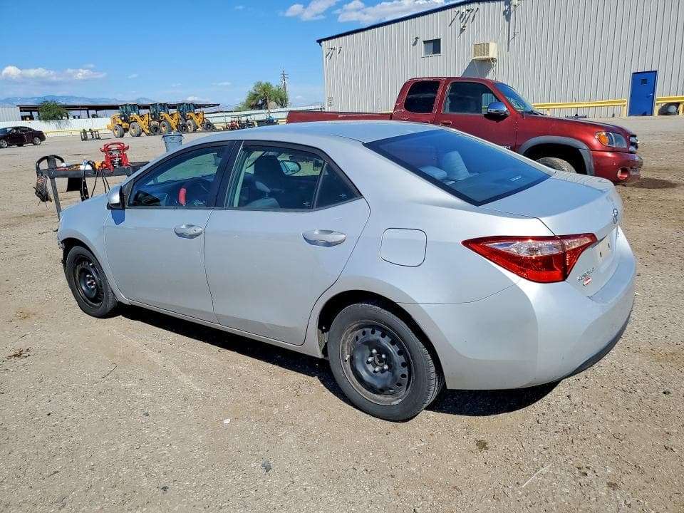 2019 TOYOTA COROLLA L 2