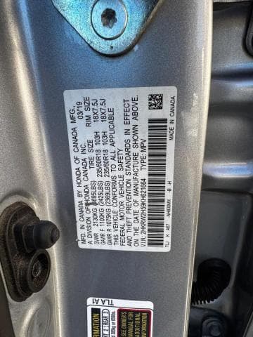 2019 HONDA CR-V EX 10