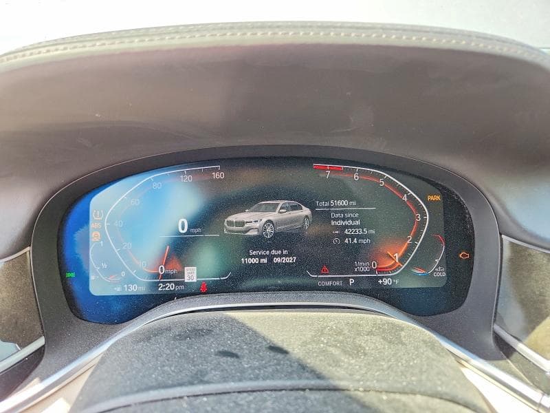 2020 BMW 740 I 9