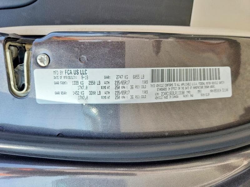 2020 CHRYSLER PACIFICA TOURING L 14