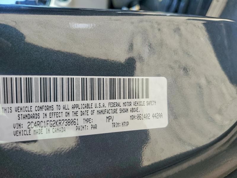 2019 CHRYSLER PACIFICA TOURING PLUS 13