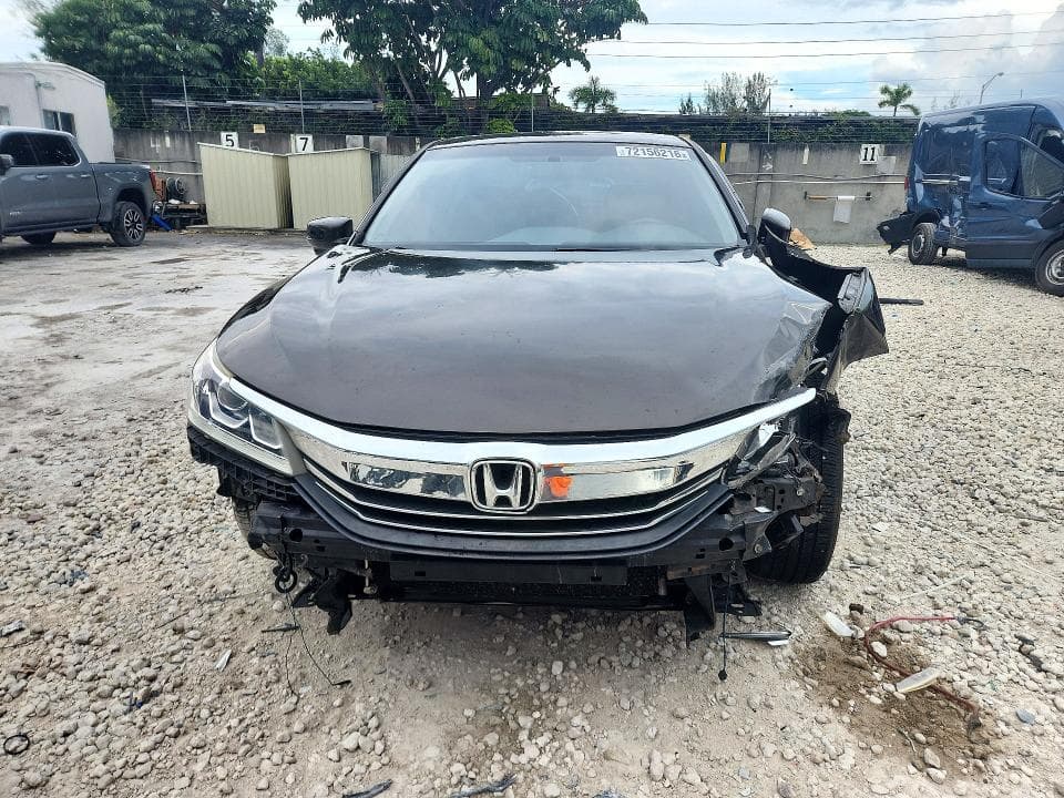 2017 HONDA ACCORD EXL 5