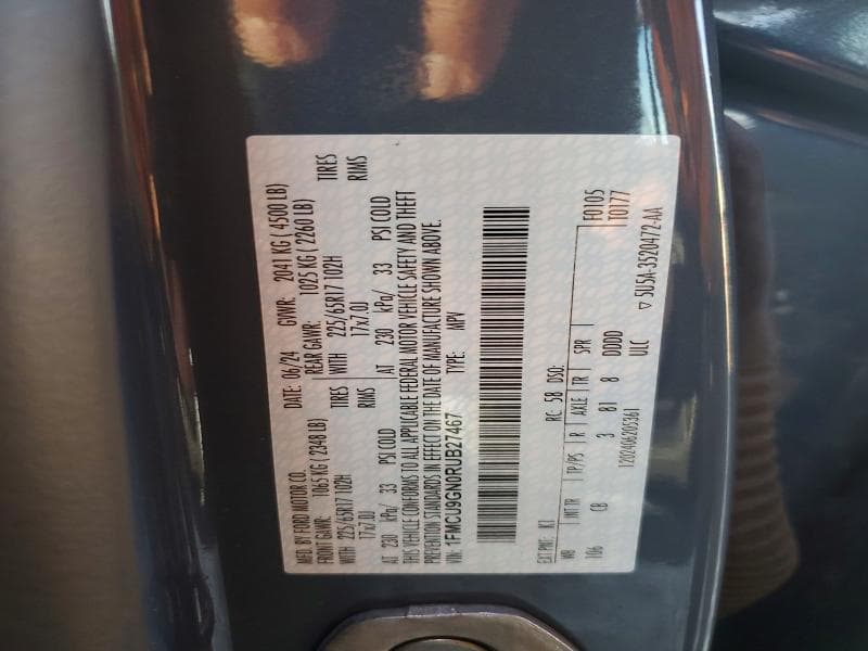 2024 FORD ESCAPE ACTIVE 13