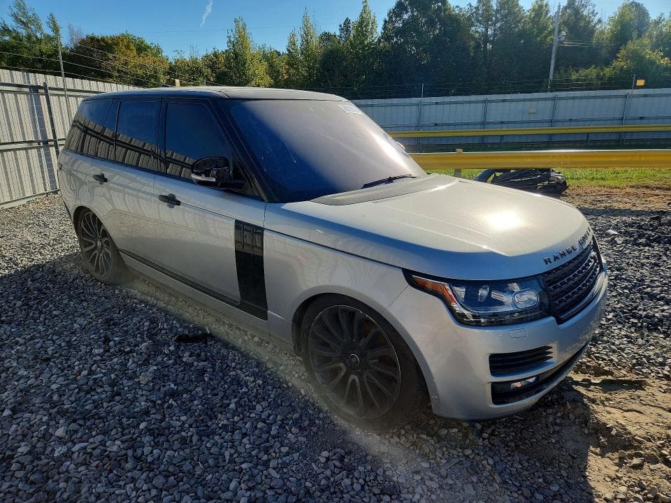 2017 LAND ROVER RANGE ROVER HSE 4