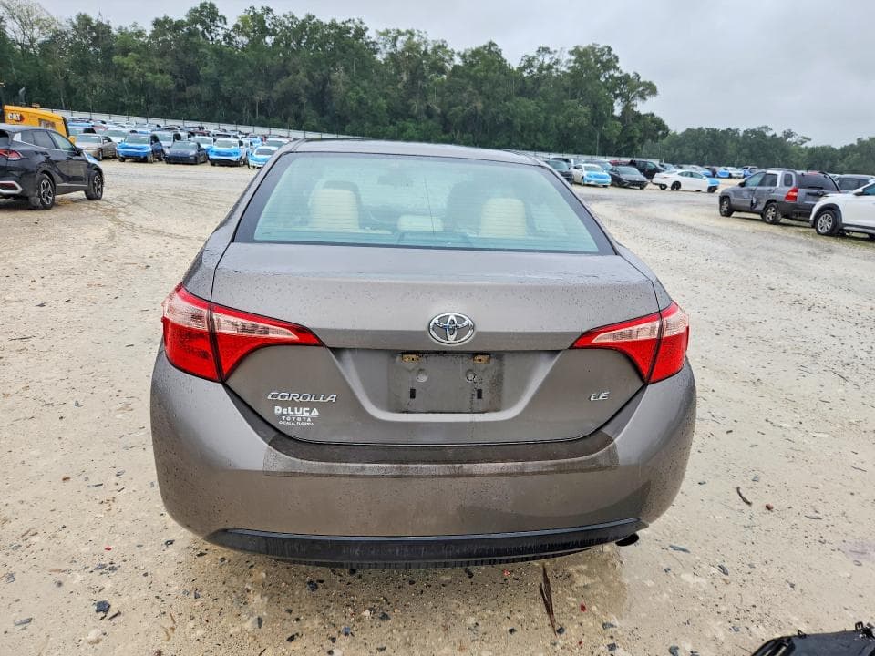 2018 TOYOTA COROLLA LE 6