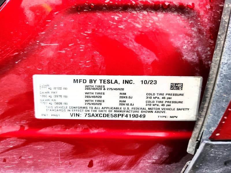 2023 TESLA MODEL X 13