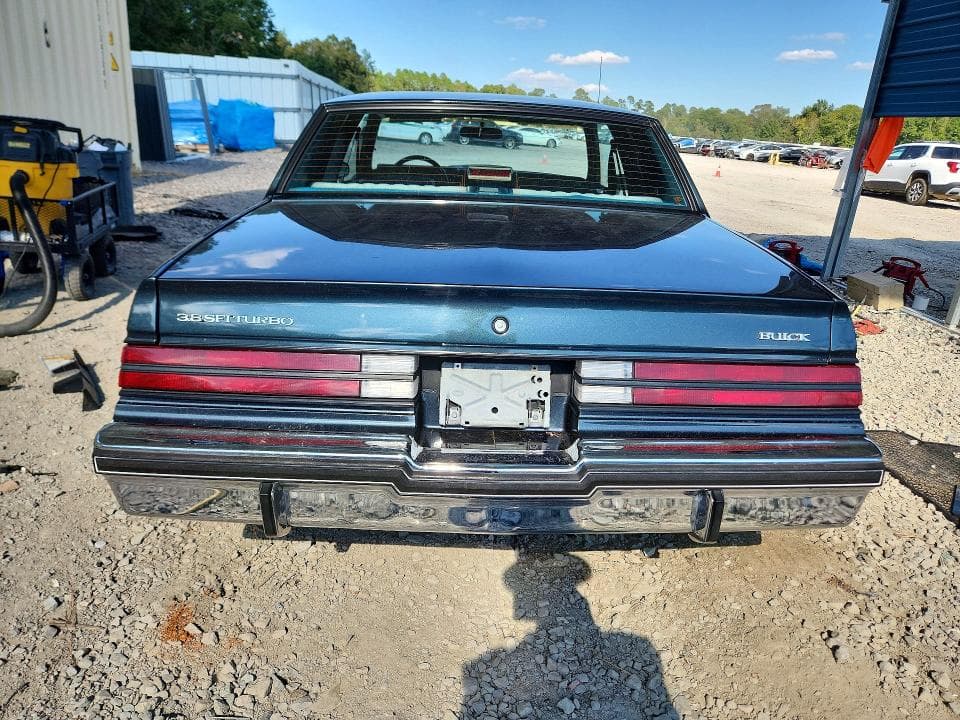 1986 BUICK REGAL T-TYPE 6