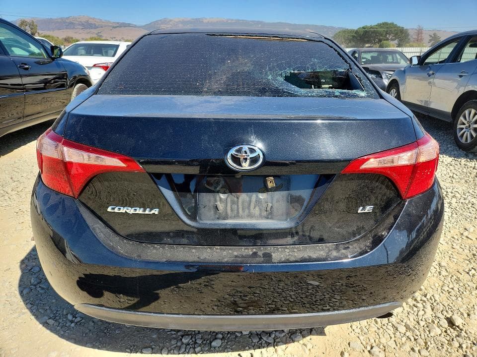 2018 TOYOTA COROLLA LE 6