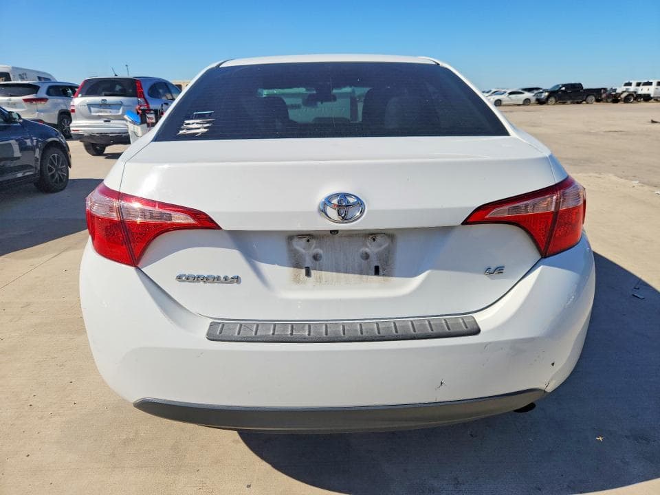 2018 TOYOTA COROLLA LE 6