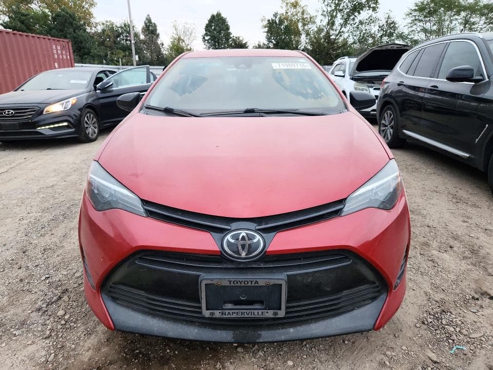 2018 TOYOTA COROLLA LE 5