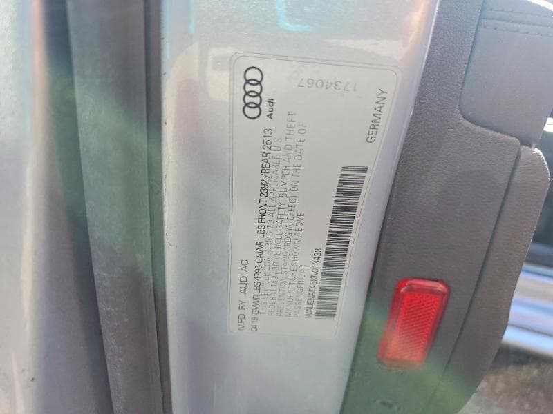 2019 AUDI A4 PREMIUM PLUS 12