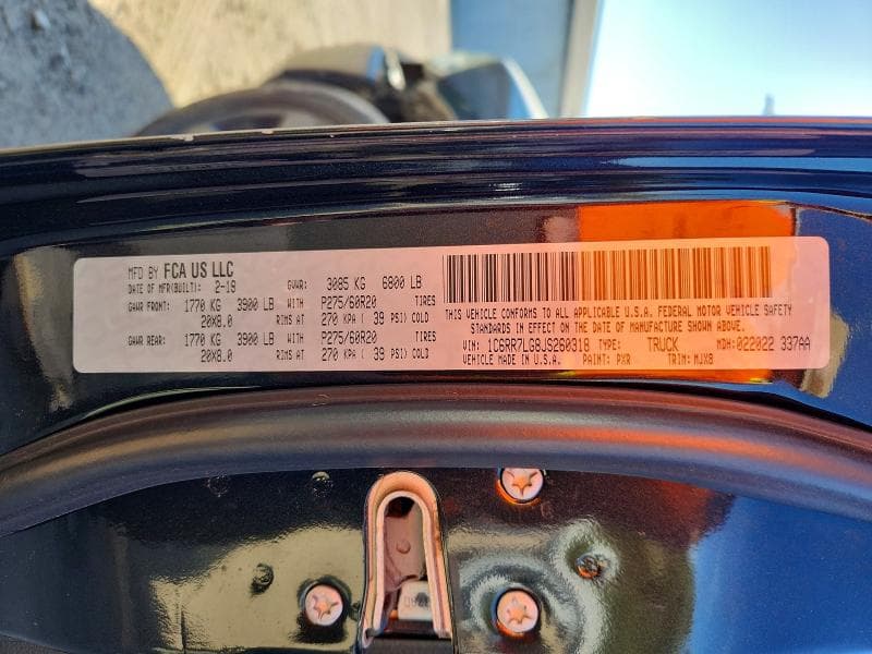 2018 RAM 1500 SLT 12