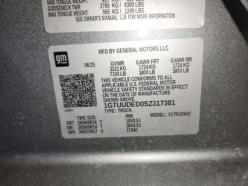 2025 GMC SIERRA K1500 SLT 12