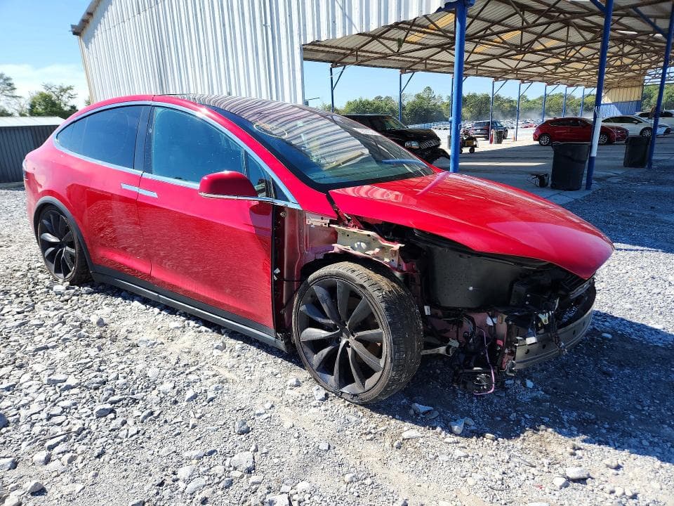 2020 TESLA MODEL X 4