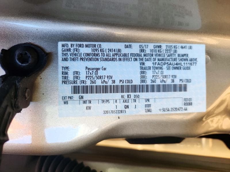 2017 FORD C-MAX 12