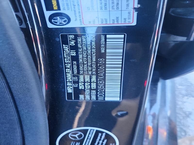 2019 MERCEDES-BENZ CLS 450 4MATIC 13