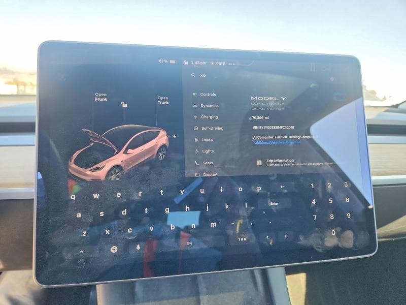 2021 TESLA MODEL Y 9