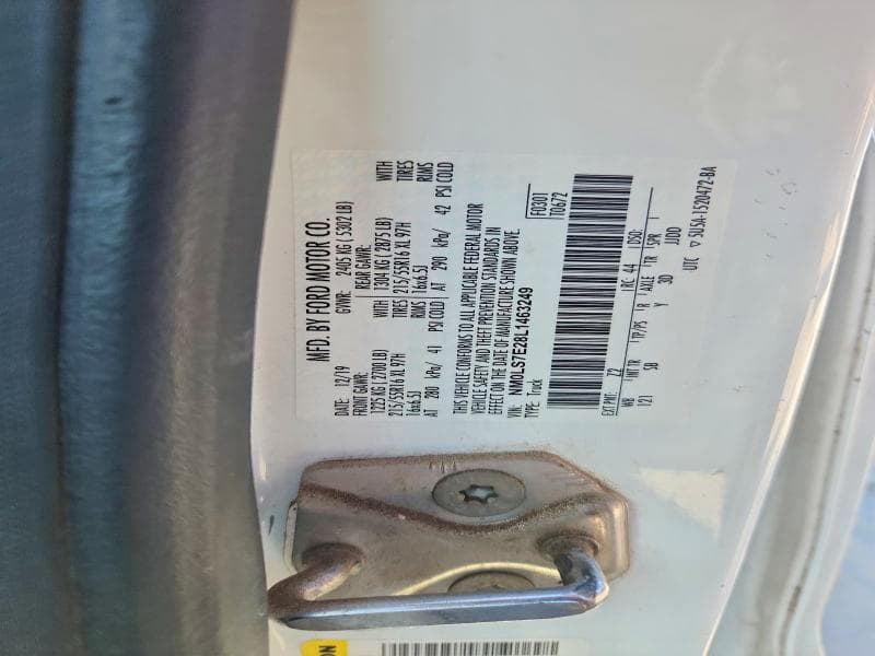 2020 FORD TRANSIT CONNECT XL 13