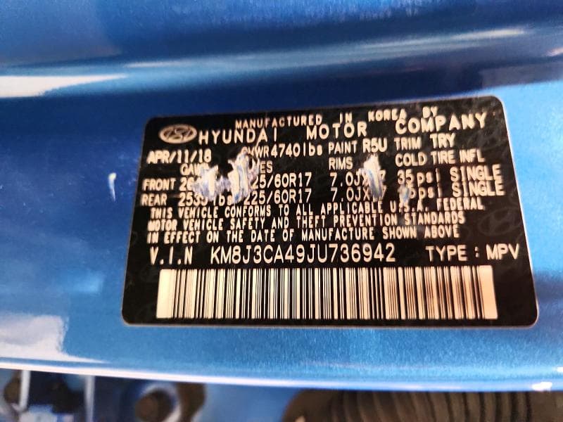 2018 HYUNDAI TUCSON SEL 13
