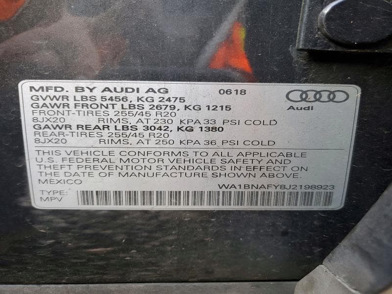 2018 AUDI Q5 PREMIUM PLUS 14