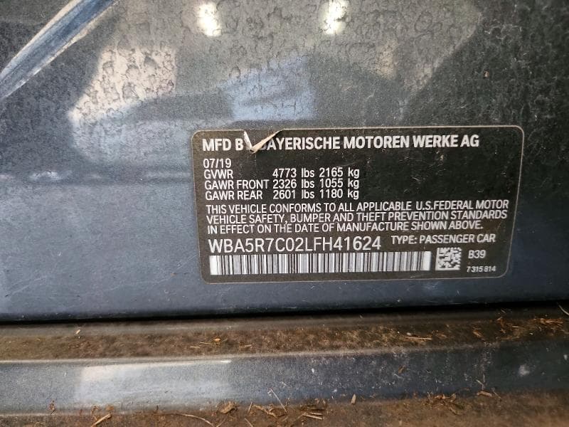 2020 BMW 330XI 12