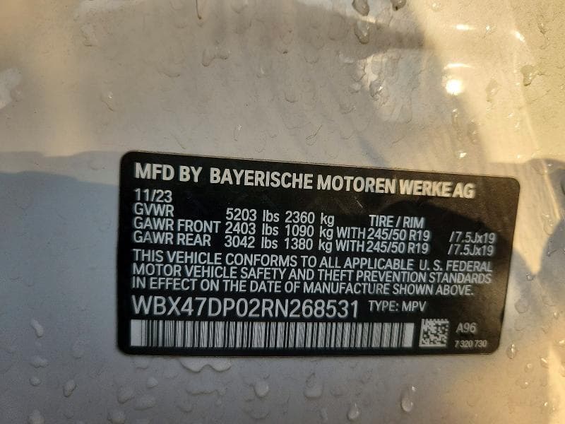 2024 BMW X3 SDRIVE30I 14