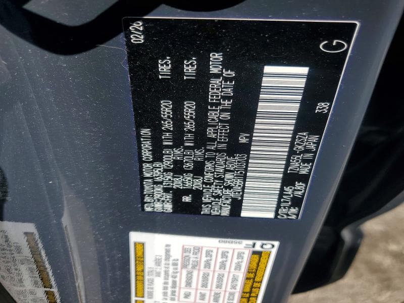 2026 TOYOTA 4RUNNER LIMITED 12