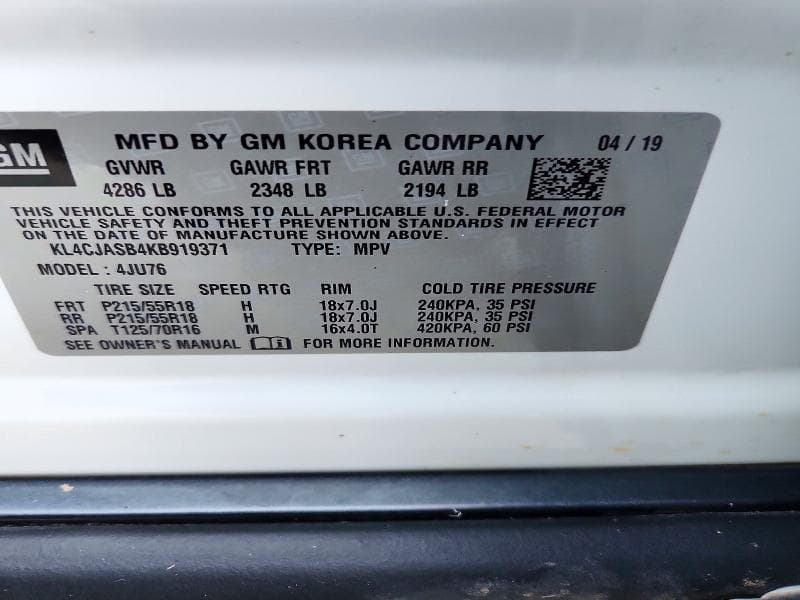 2019 BUICK ENCORE PREFERRED 13