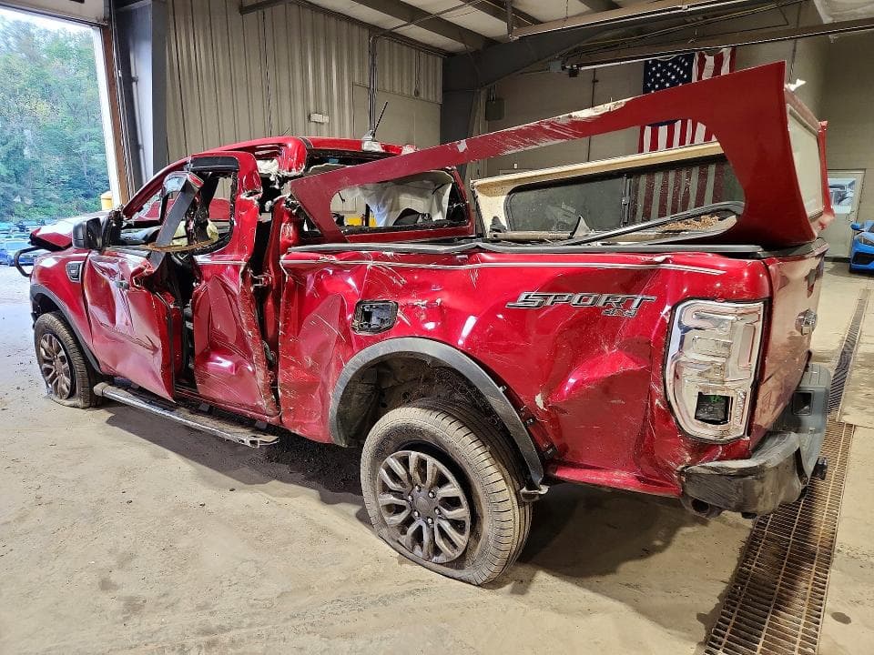2021 FORD RANGER XL 2
