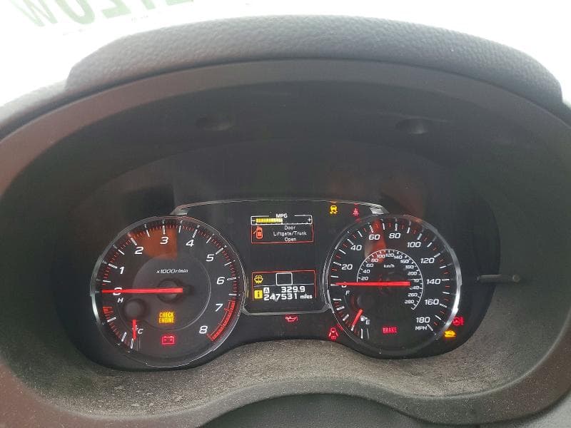 2019 SUBARU WRX PREMIUM 9