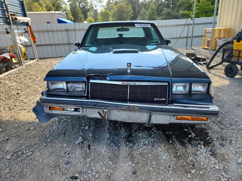 1986 BUICK REGAL T-TYPE 5