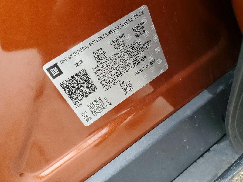 2019 GMC TERRAIN SLE 13